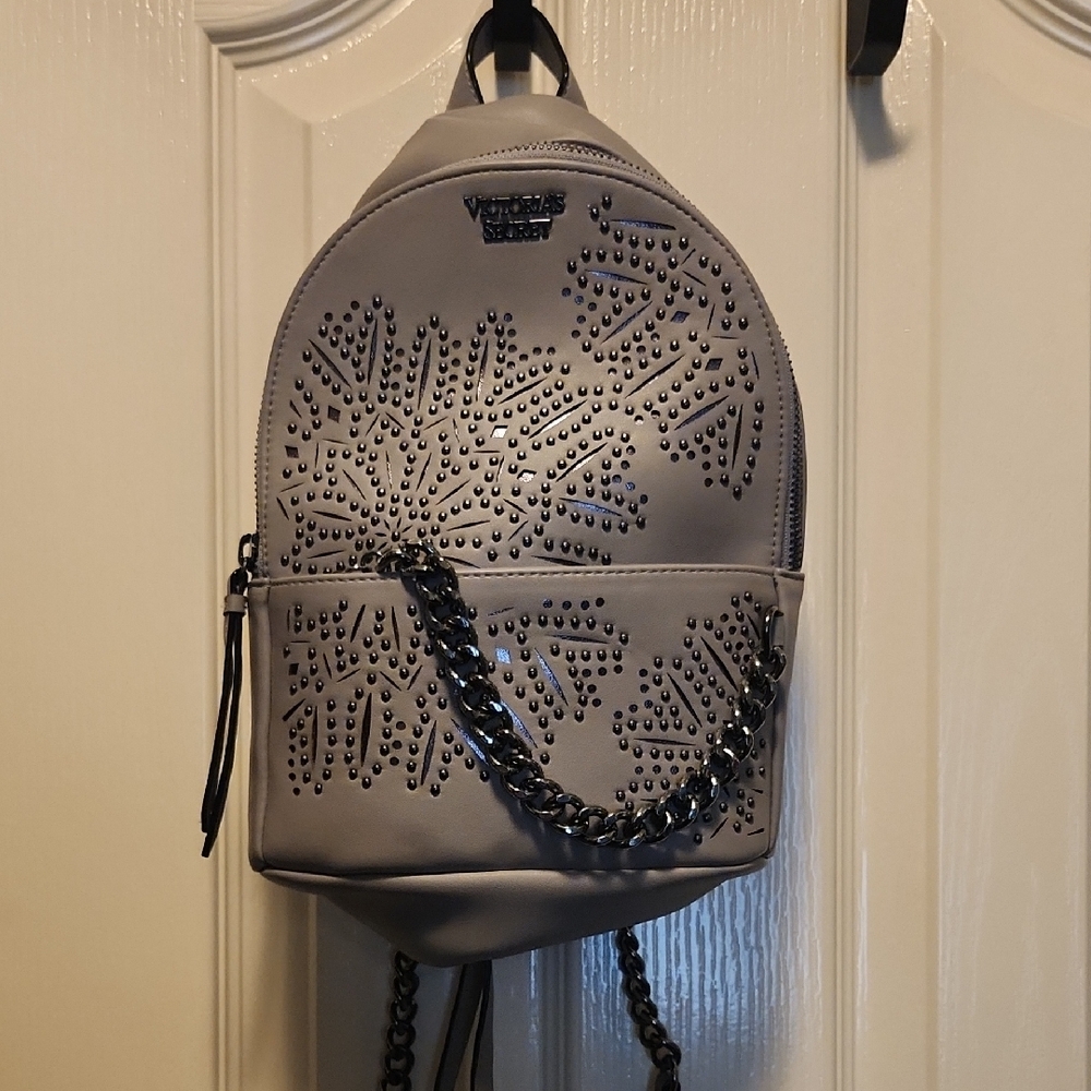 Victoria's Secret Silver Studded Backpack
